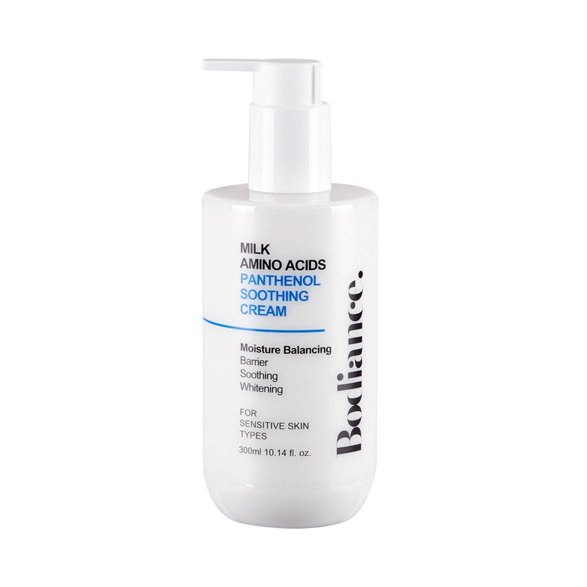 Bodiance Milk Amino Acids Panthenol Soothing Cream 300ml