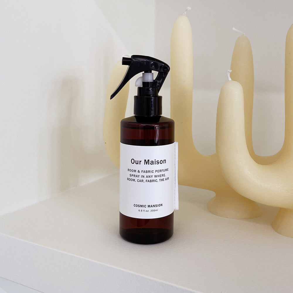 COSMIC MANSION Room & Fabric Spray #SANTAL INCENSE 100ml / 200ml