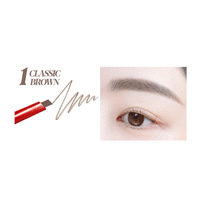 Espoir The Brow Balance Pencil 0.1g - 6 Colors - CLASSIC BROWN A medium brown shade perfect for those with medium to dark brown hair.