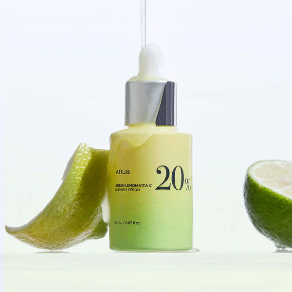 Anua Green Lemon Vitamin C Blemish Serum 20ml - DODOSKIN