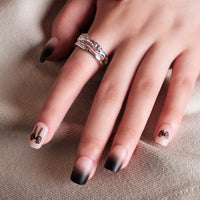 MUZMAK Nail Tips 36pcs #Vintage(Regular Square)