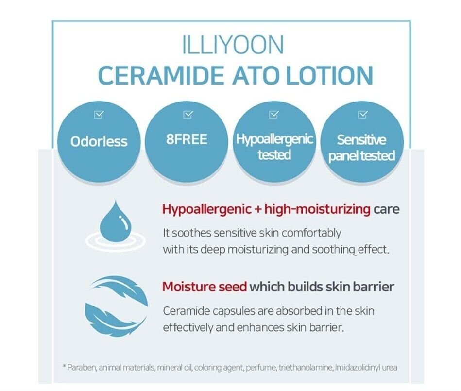 ILLIYOON Ceramide Ato Body Lotion 528ml