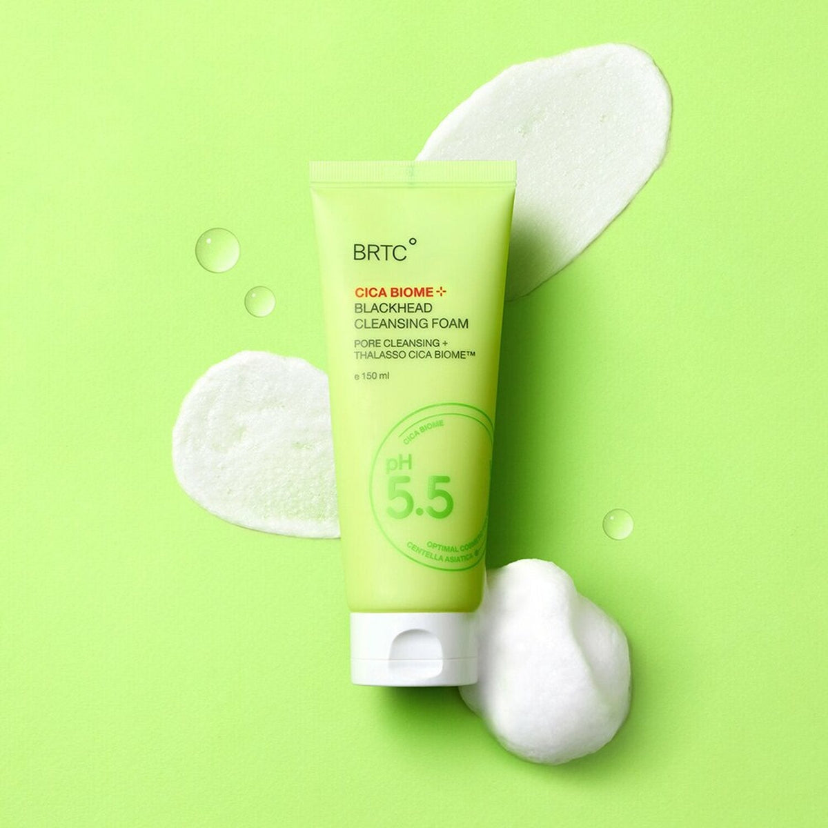 (Matthew) BRTC Cica Biome Blackhead Cleansing Foam 150mL - DODOSKIN