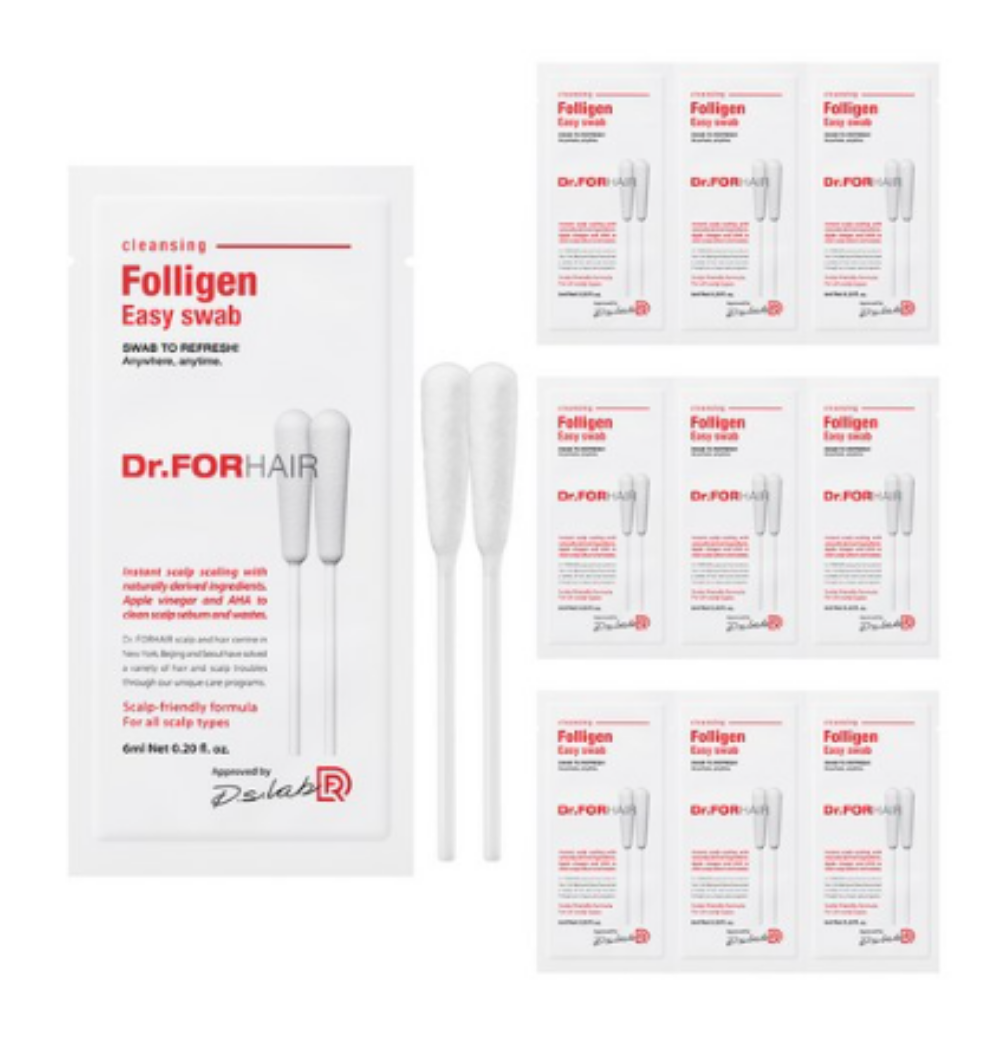 Cleanse and rejuvenate your scalp with DR.FORHAIR Polygen Easy Swap Scalp Cleansing