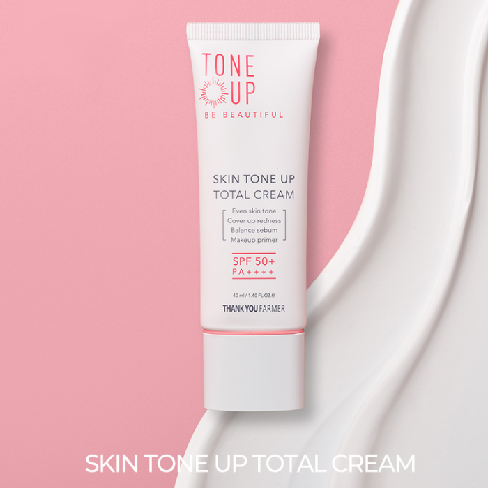 THANK YOU FARMER Skin Tone Up Total Cream SPF50+ PA++++ 40ml
