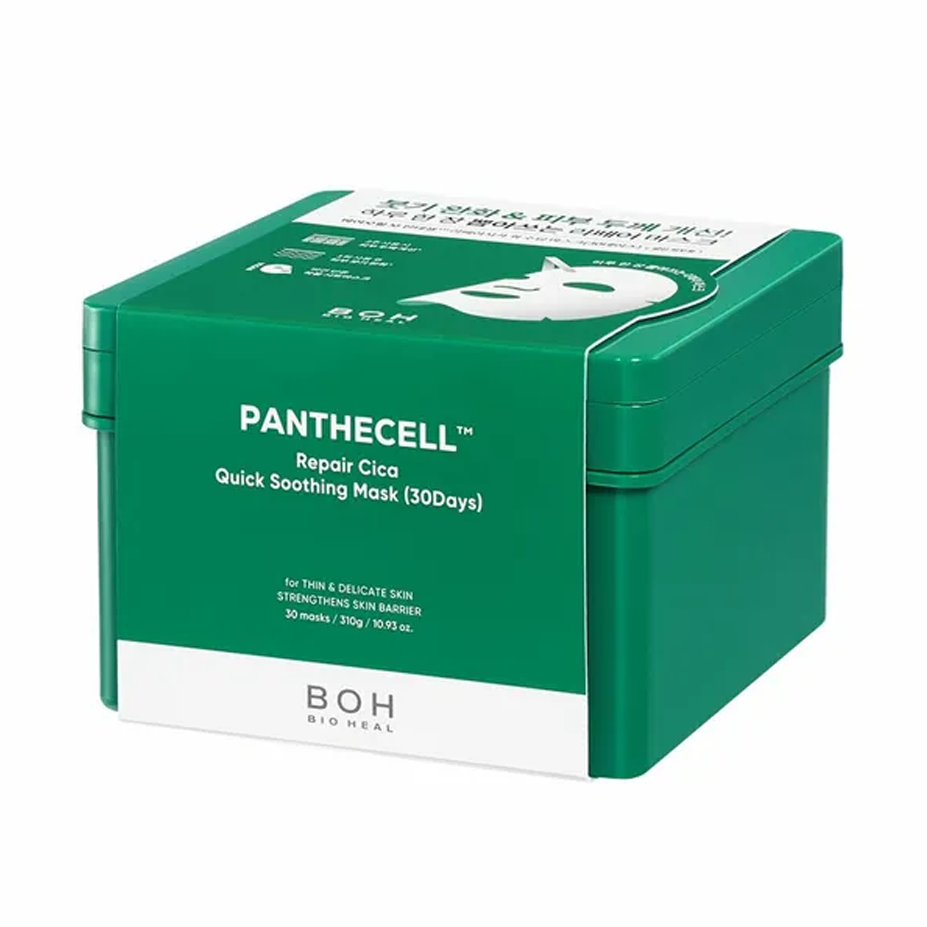 BIOHEAL BOH Panthecell Repair Cica Quick Soothing Mask 30days 30 sheets - DODOSKIN