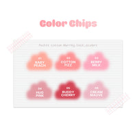 2aN Pocket Cotton Blurring Stick 6 Colors
