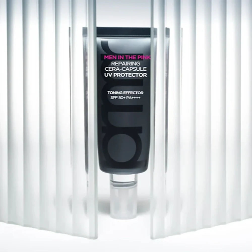 primera Men in the Pink Repairing Cera-Capsule UV Protector Toning Effector SPF 50+ PA++++ 40ml
