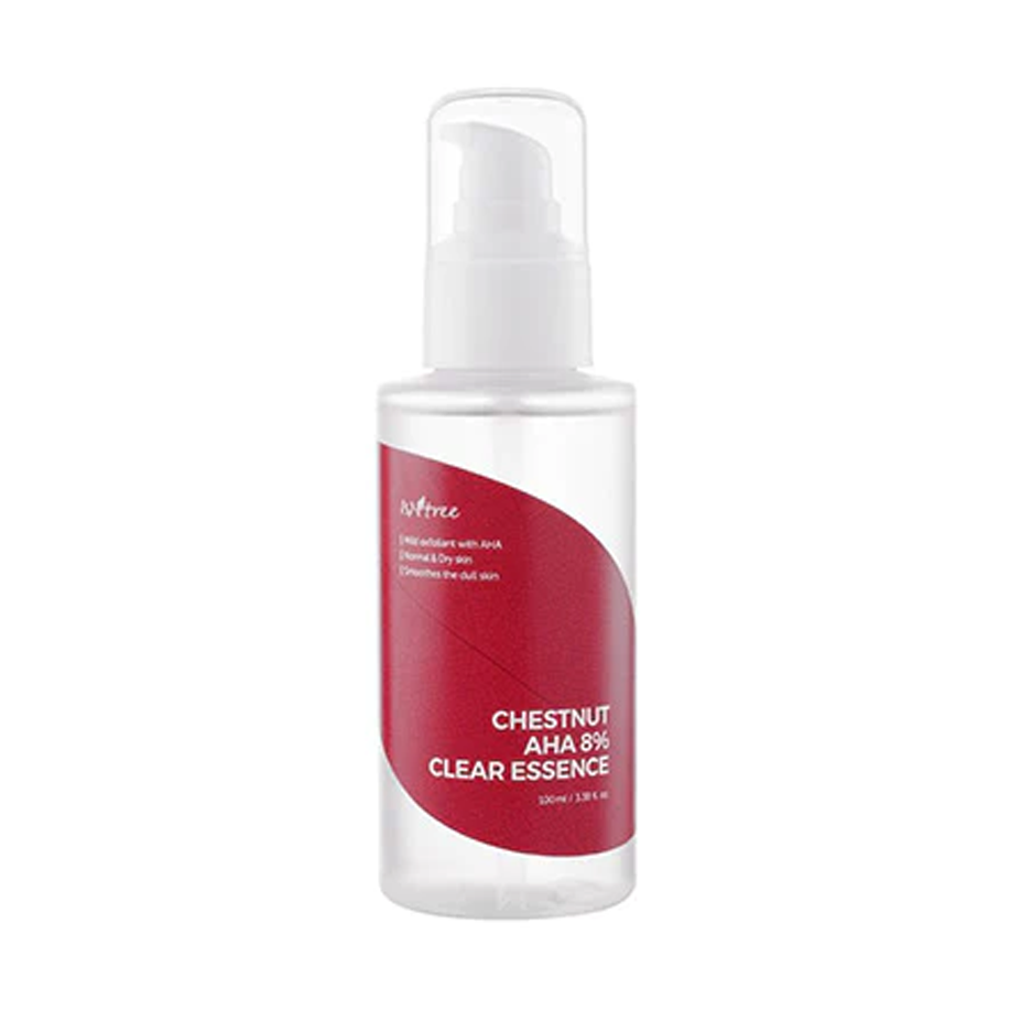 Isntree Chestnut AHA 8% Clear Essence 100ml - Dodoskin