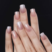 MUZMAK Nail Tips 36pcs #Silhouette(Regular Square)