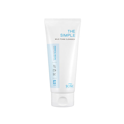 SCINIC The Simple Mild Foam Cleanser 120ml - Dodoskin