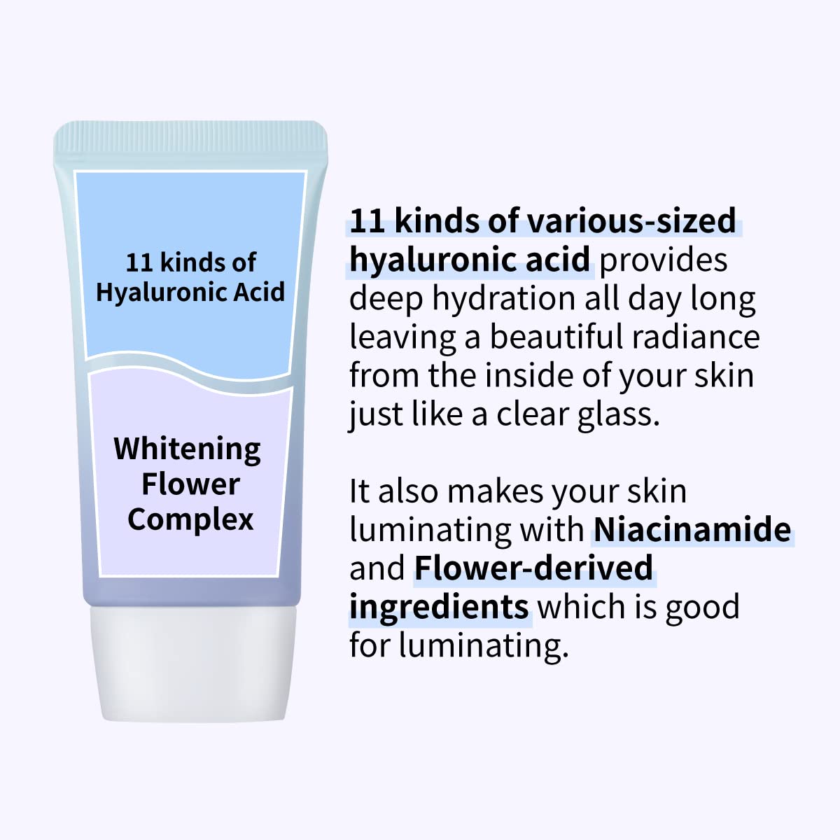 numbuzin No.1 Pure Glass Clean Tone Up SPF50+ PA++++ 50ml - DODOSKIN
