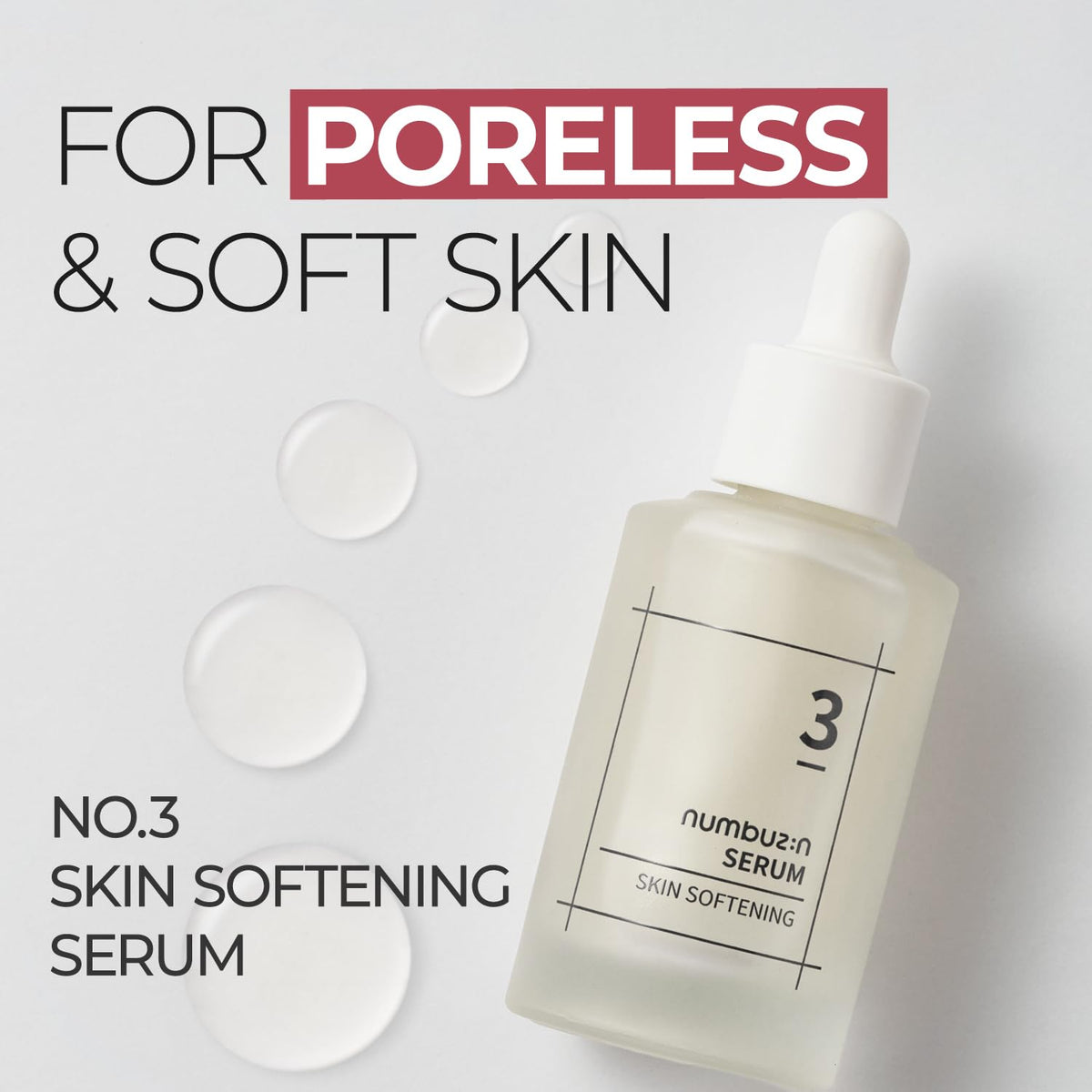 numbuzin No.3 Skin Softening Serum 50ml