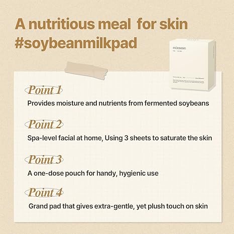 mixsoon Soybean Milk Pad (10ea) 16ml - DODOSKIN