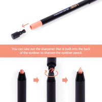 LIPHIP Gel Eyeliner Pencil 0.4g 5 colors