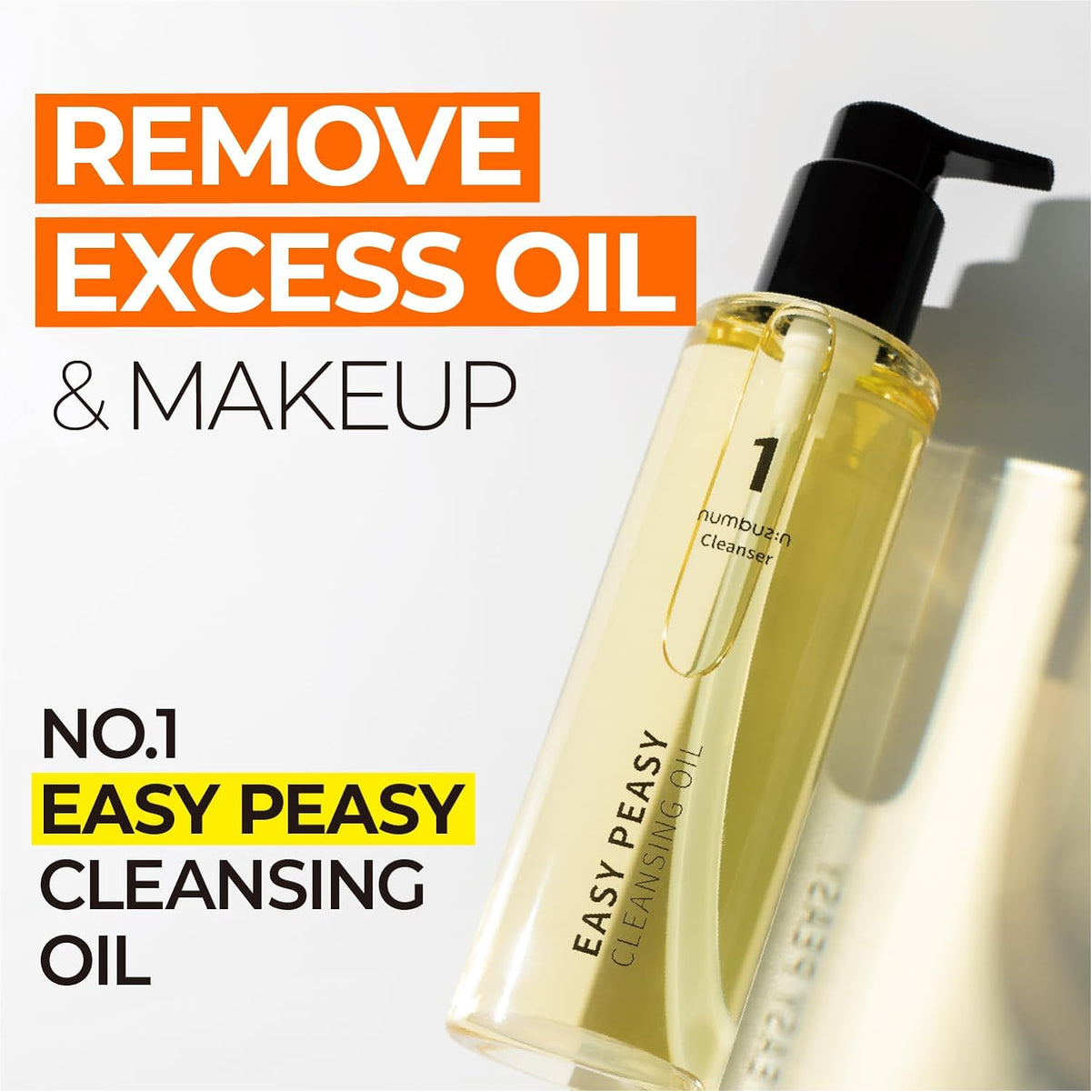 numbuzin No.1 Easy Peasy Cleansing Oil 200ml - DODOSKIN