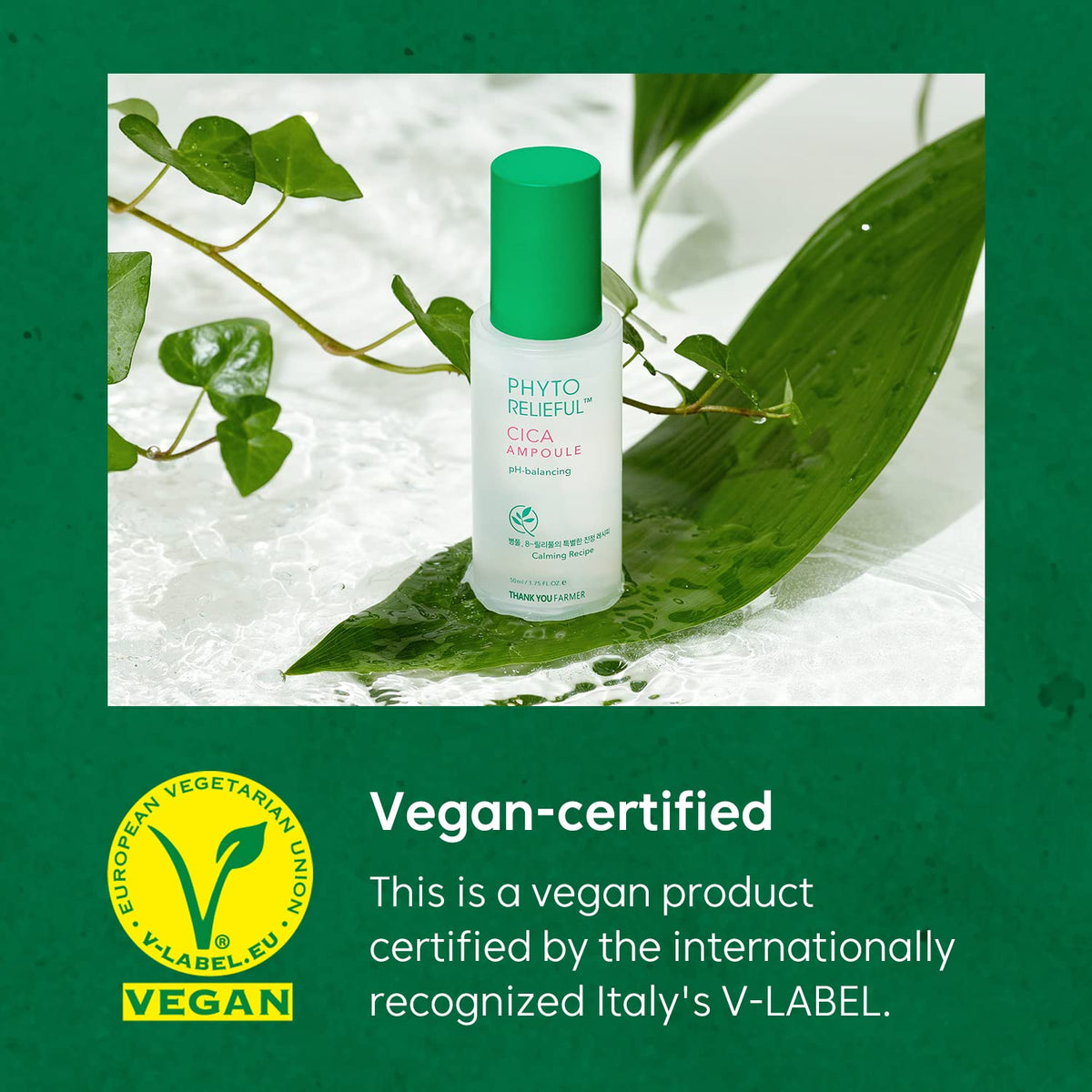 THANK YOU FARMER Phyto Relieful™ Cica Ampoule 50ml