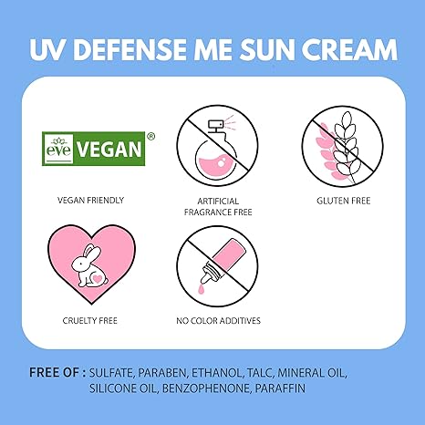 make p:rem UV Defense Me. Calming Sun Cream SPF 50+ PA++++ 50ml - DODOSKIN