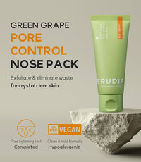 (Matthew) FRUDIA Green Grape Pore Control Nose Pack 60g - DODOSKIN