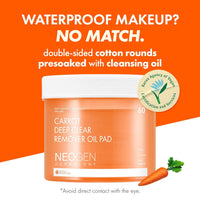 NEOGEN DERMALOGY Carrot Deep Clear Oil Pad 60ea