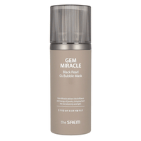 the SAEM Gem Miracle Black Pearl O2 Bubble Mask 105g - DODOSKIN