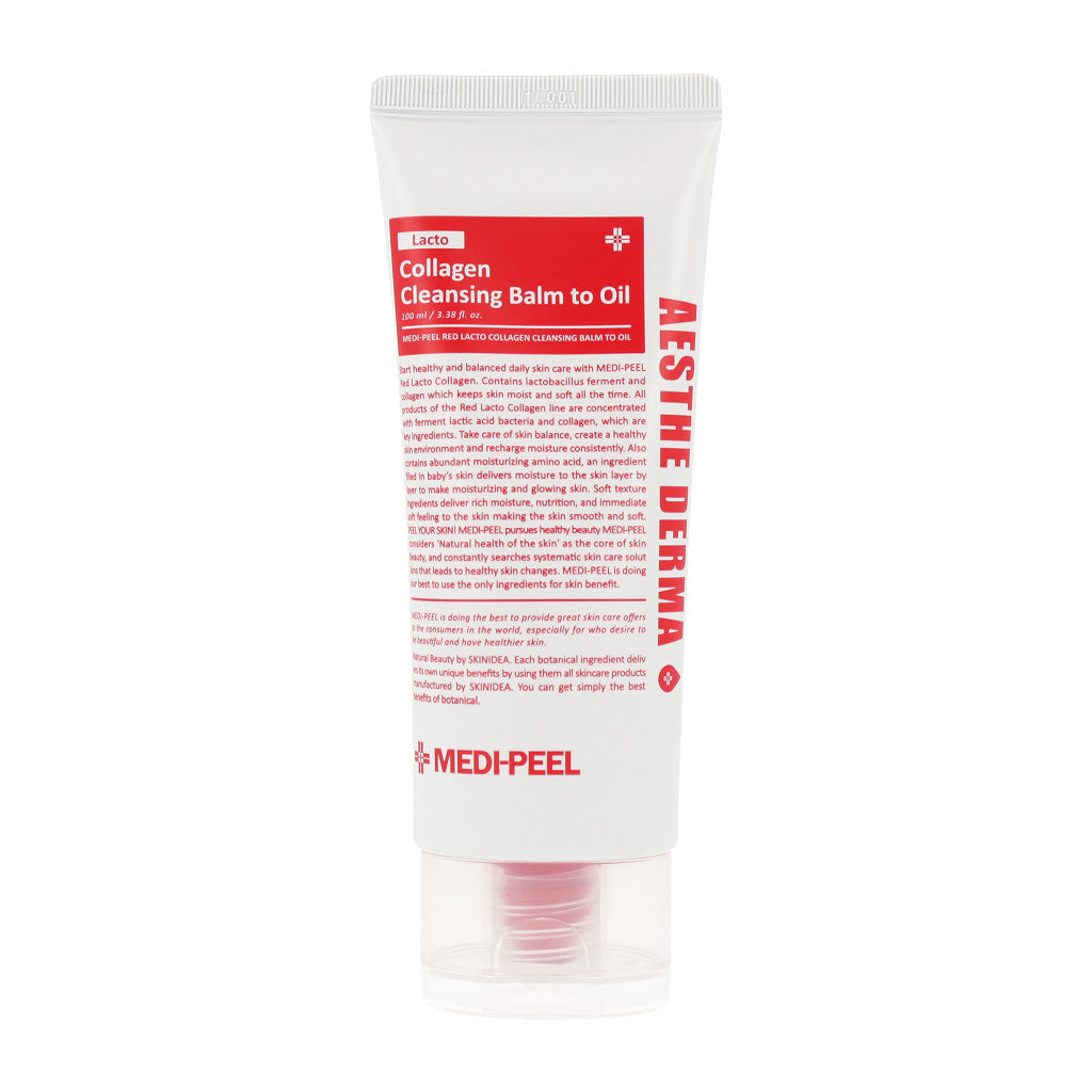 MEDI-PEEL Red Lacto Collagen Cleansing Balm to Oil 100ml - Dodoskin