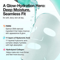 Anua PDRN Hyaluronic Acid Capsule 100 Serum Mask 23ml (10ea)