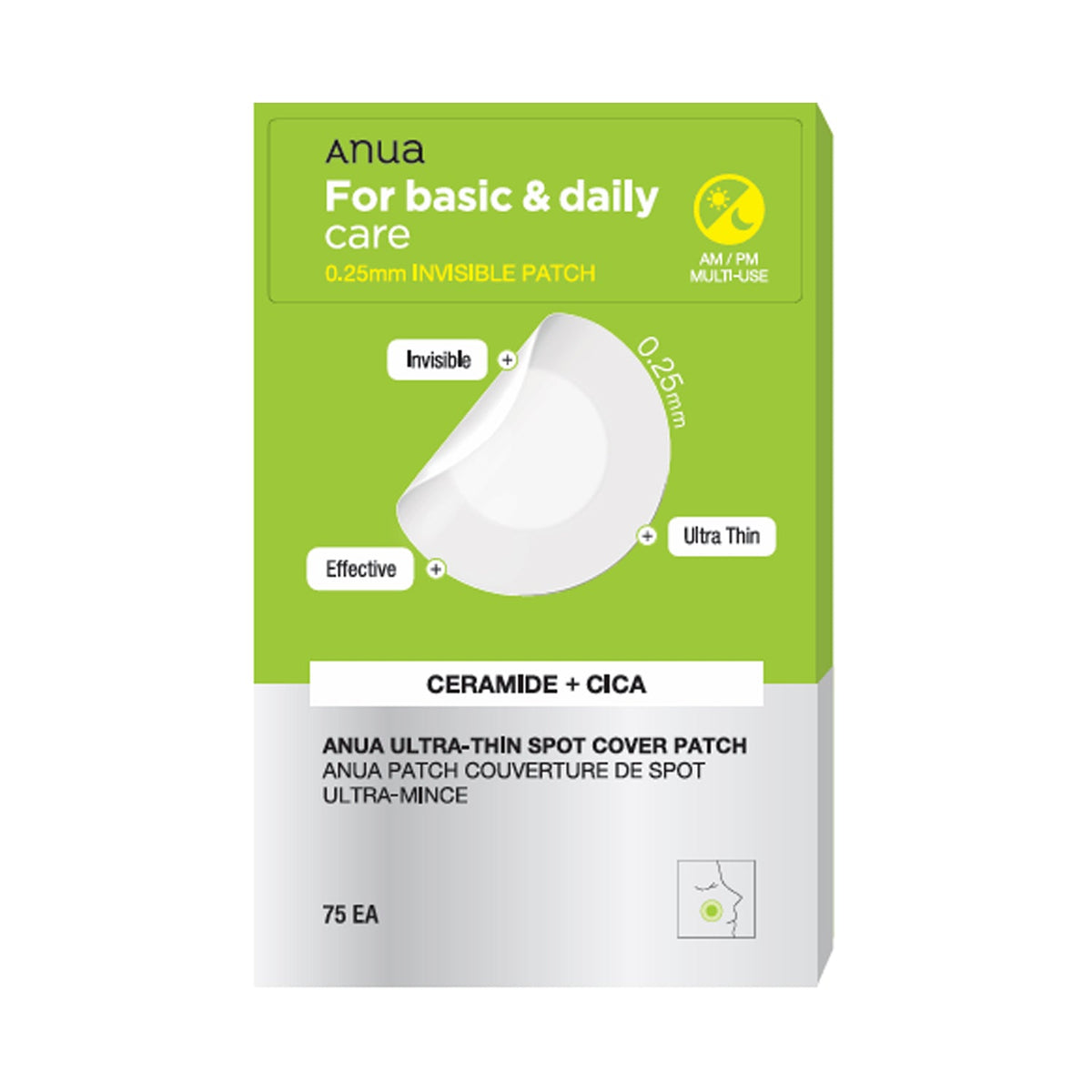Anua Ultra-Thin Spot Cover Patch 75ea