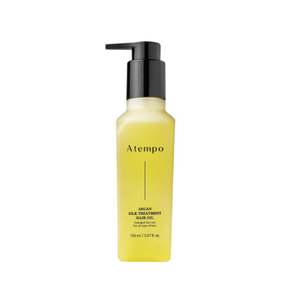 Atempo Argan Silk Treatment Hair Oil 150ml is a luxurious hair oil designed to provide intense nourishment and shine.