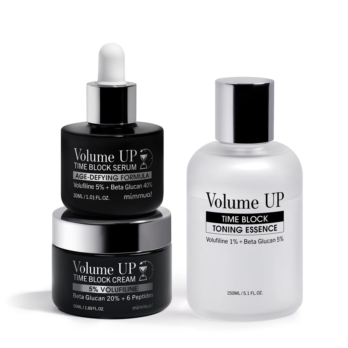 mimmua! Bundle 4 (Volume Up Serum + Cream + Essence)