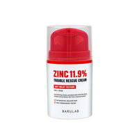 BARULAB Zinc 11.9% Trouble Rescue Cream 50g