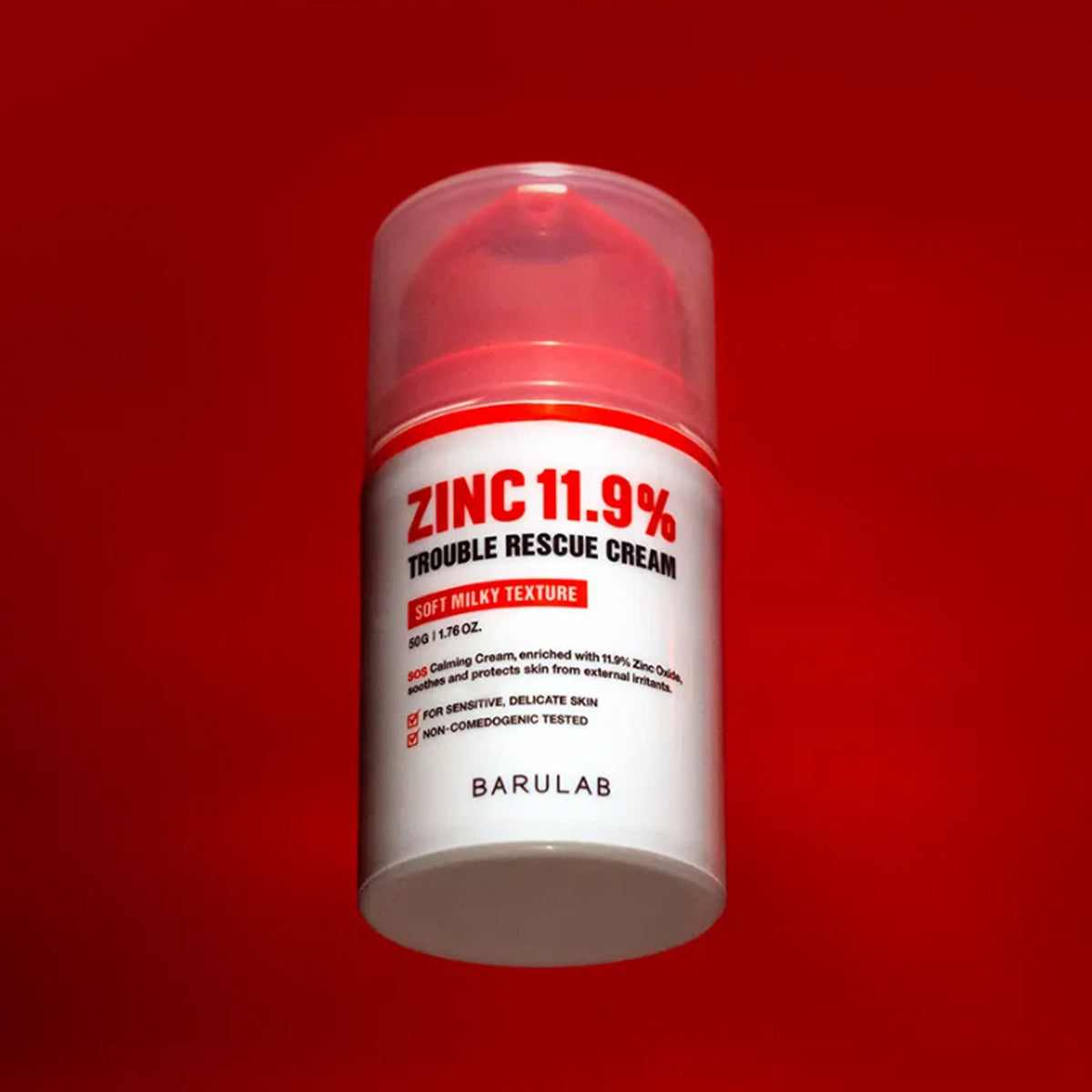 BARULAB Zinc 11.9% Trouble Rescue Cream 50g