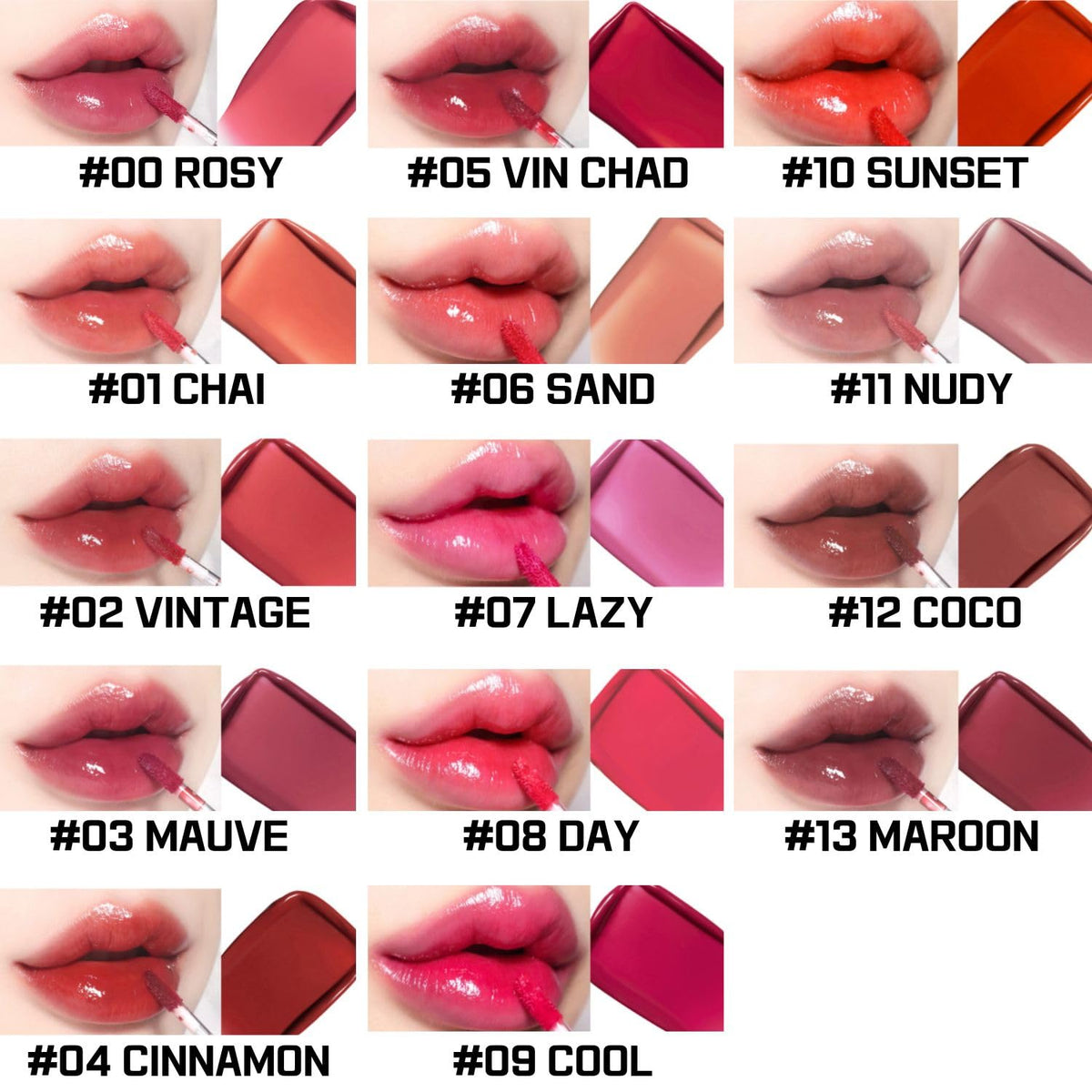 BBIA Glow Lip Tint 3.2g (14 Colors)