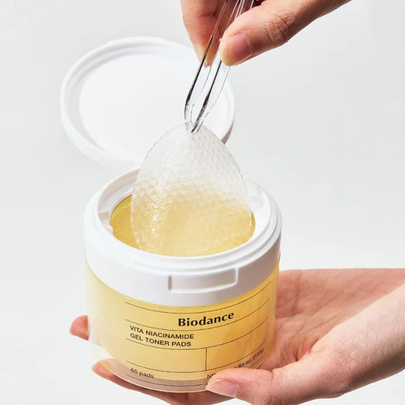 Biodance Vita Niacinamide Gel Toner Pads 140g 60pads