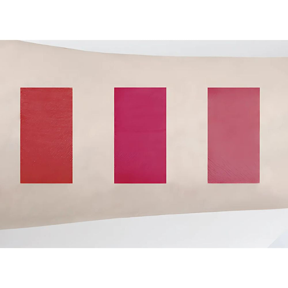 Available in 3 gorgeous shades, this water-based tint glides effortlessly onto the lips, delivering a sheer, buildable color that looks beautifully natural.