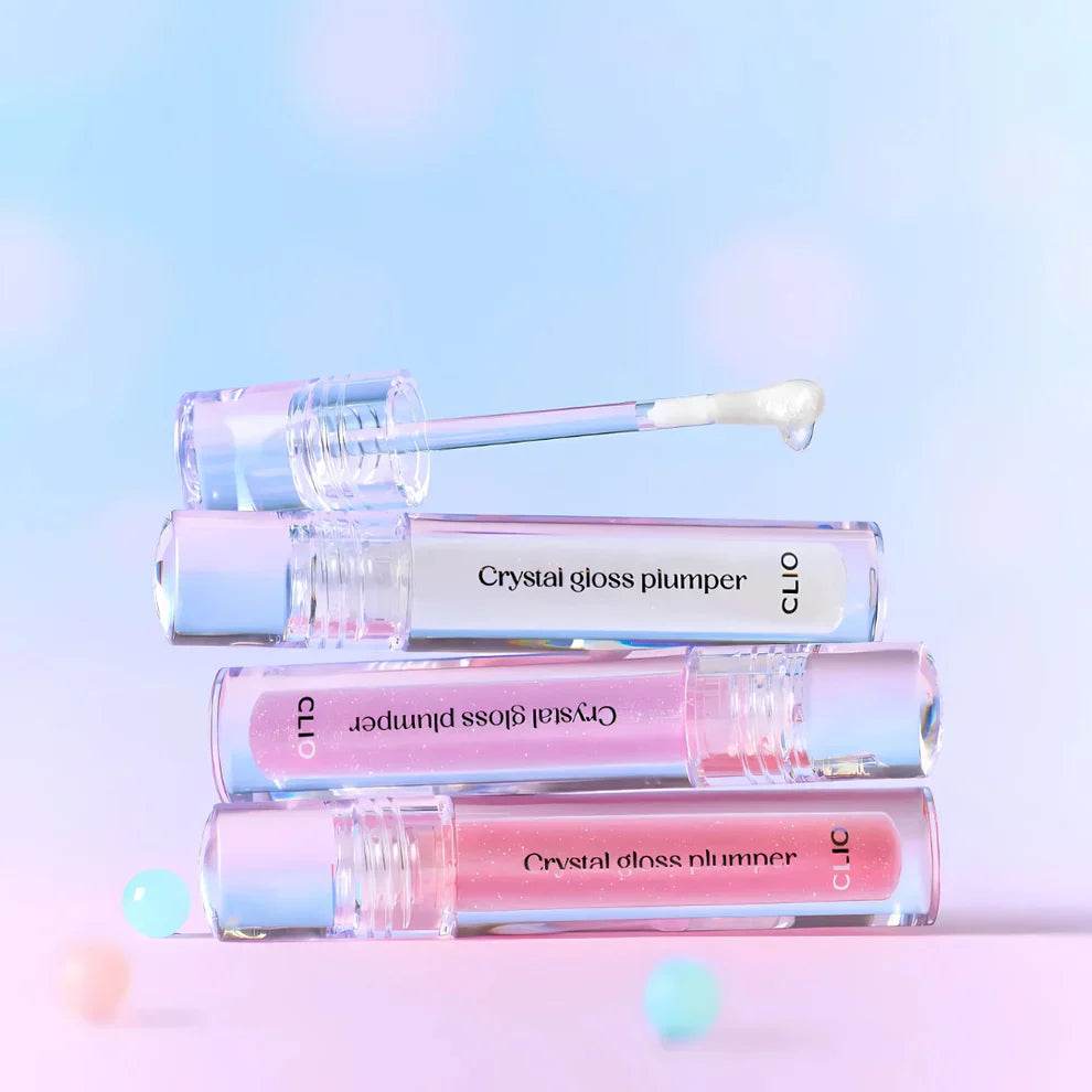 CLIO Crystal Gloss Plumper 3.4g x 3 Shades