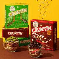 CRUNTIN Crunch Ball Protein Shake – Matcha Flavor, 50g × 5 Packs