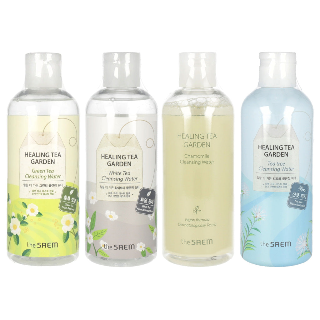 the SAEM Healing Tea Garden Cleansing Water 300ml 4types - Dodoskin