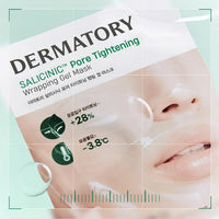 DERMATORY Salicinic Pore Tightening Wrapping Gel Mask 27g * 1 sheet