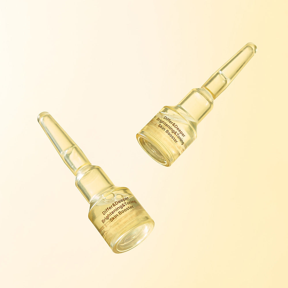 DIFFER&DEEPER Brightening&Toning Skin Booster Starter Pack 2ml x 5ea