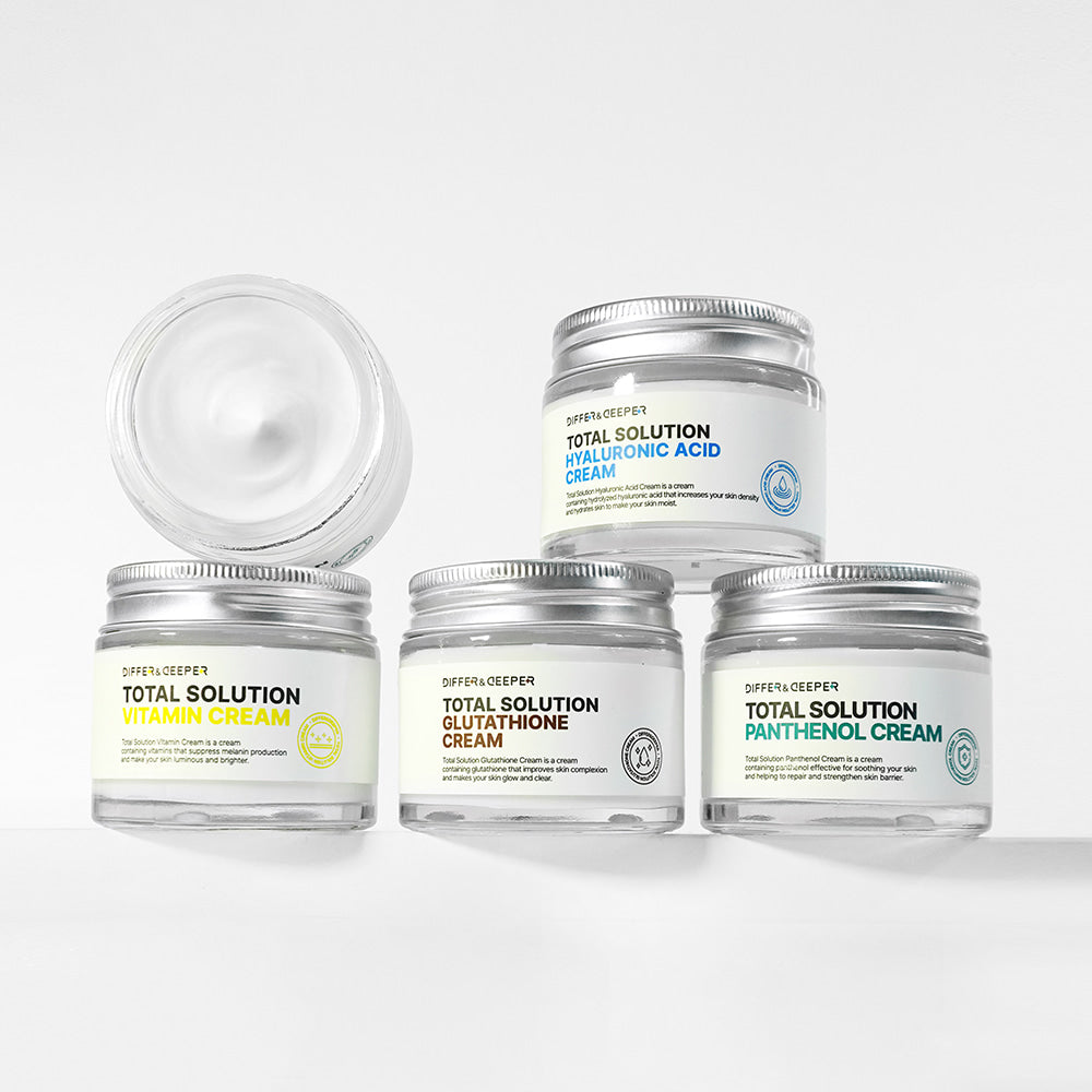 DIFFER&DEEPER Total Solution Glutathione Cream 70g