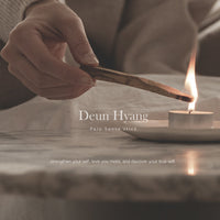 Deun Hyang Palo Santo Natural Aroma Smudge Stick 3ea