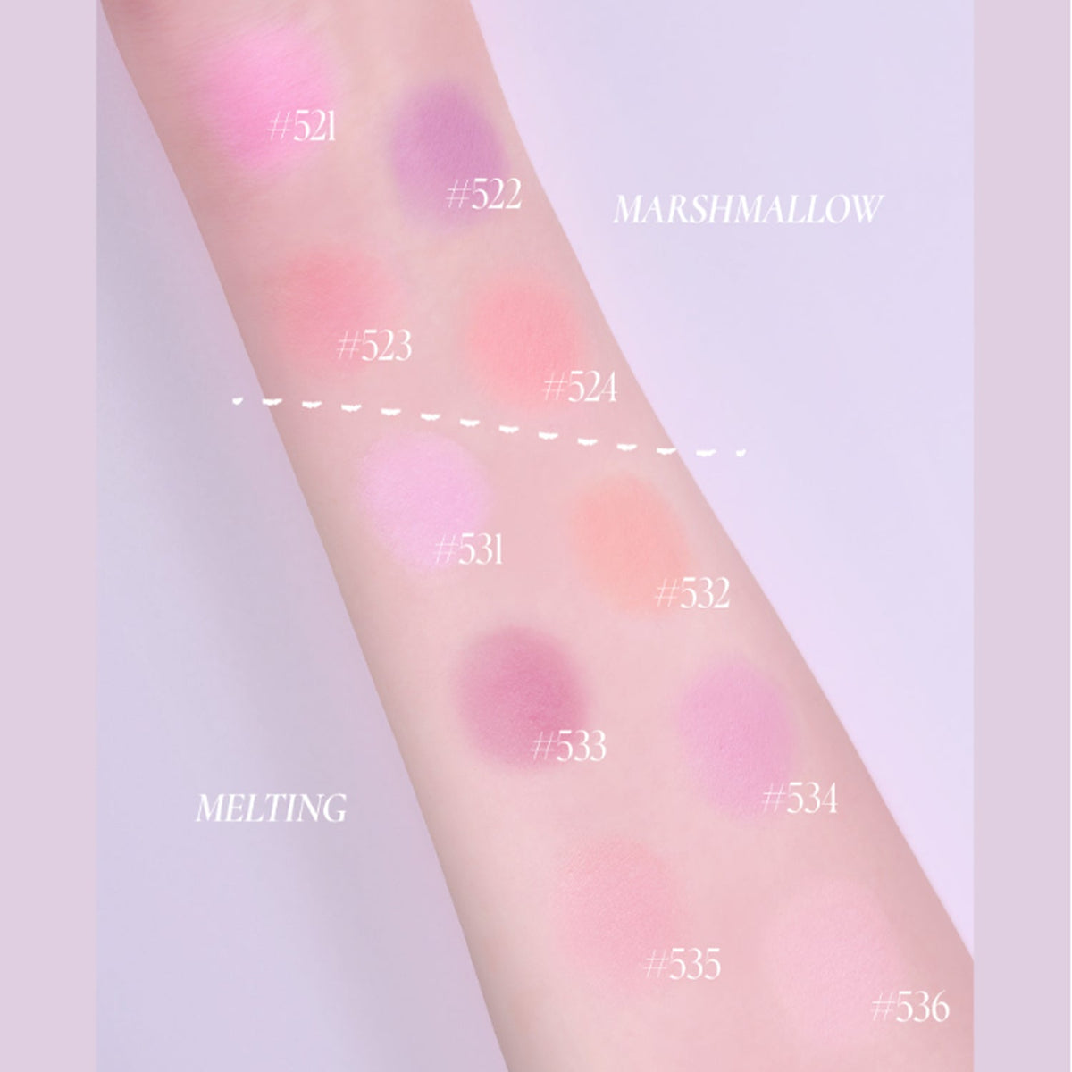 Dinto Be My Wendy Blusher Marshmallow & Melting 6.5g