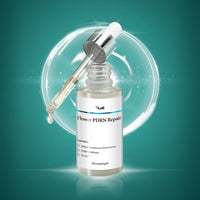 Dr. LeE Flower PDRN Repair Barrier Ampoule, also known as 'flower pfinn repair serum', in a 50ml bottle.
