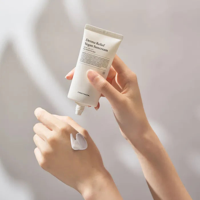FORETDERM. Derma Relief Vegan Fragrance-Free Mineral Sunscreen SPF50+ PA++++ 50ml