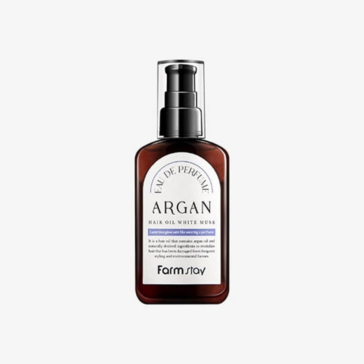 Farmstay Eau de Perfume Argan Hair Oil White Musk 100ml