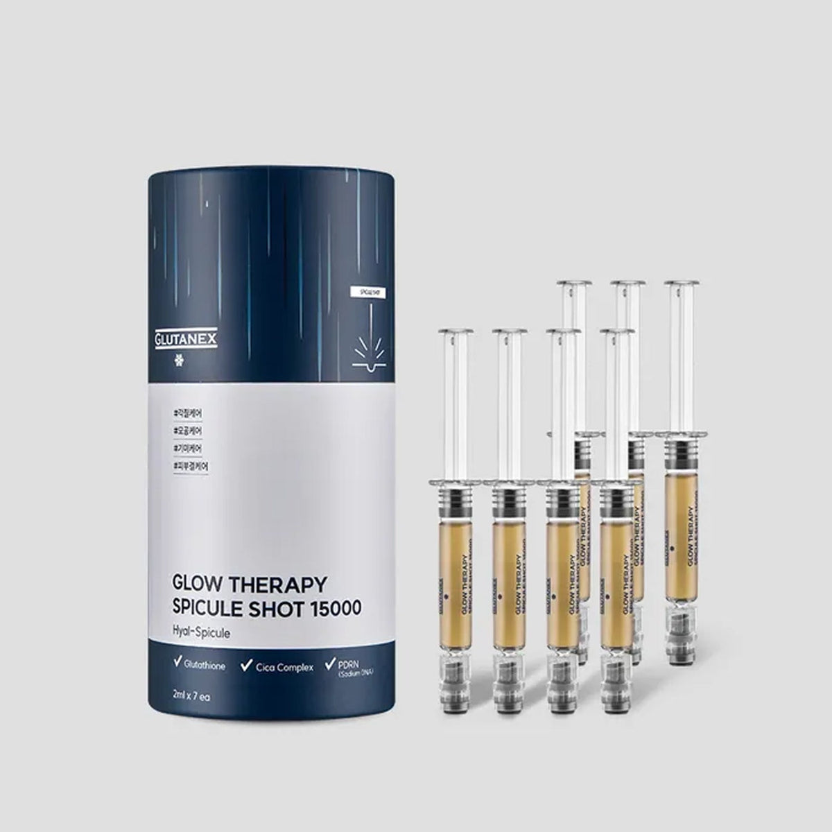 Glutanex Glow Therapy Spicule Shot 15000 2ml x 7ea