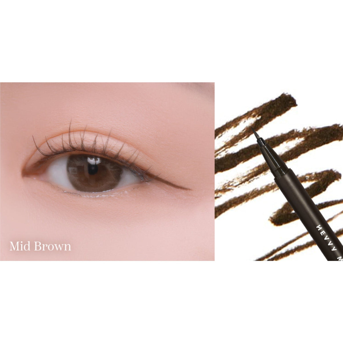 HEVVYMAKEUP Define Eyes Pen Liner 0.6g 2 Colors