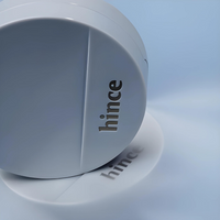 a close up of a white object on a white surface
