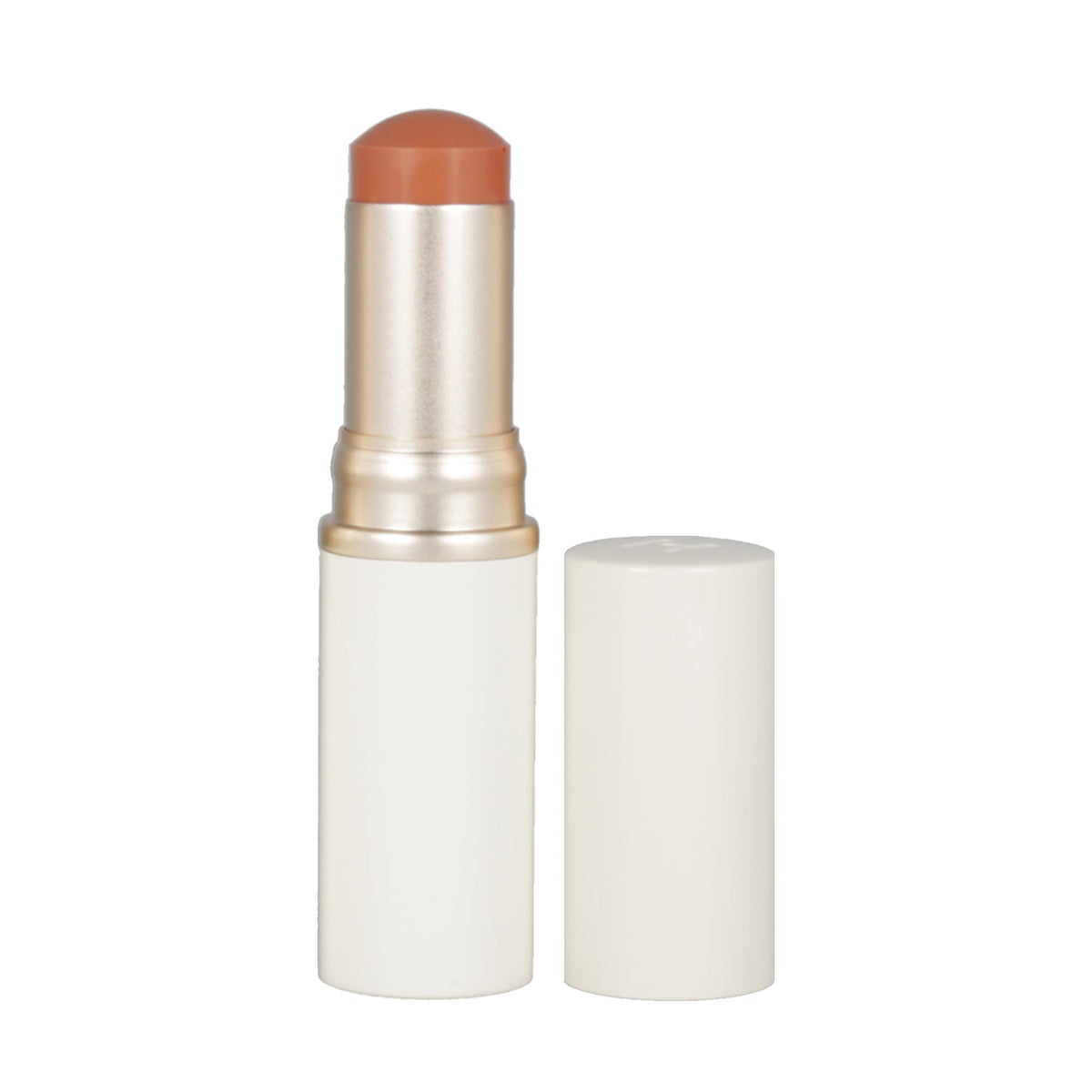 Hince True Dimension Radiance Balm 10g lipstick in white tube with pink lid.